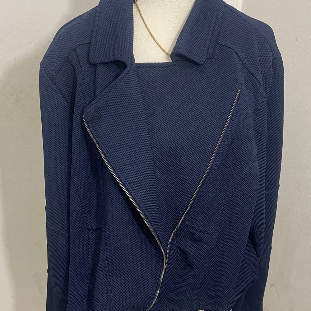 Women's TORRID Navy Jacket - Picture 10 of 16